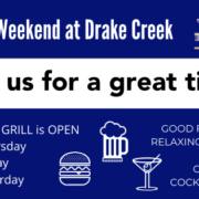 This weekend at Drake Creek